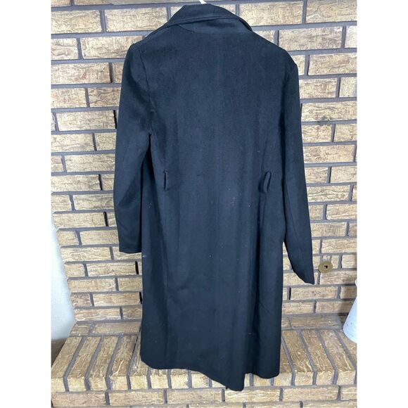 Black lightweight fleece trench coat new with tags - Picture 6 of 7